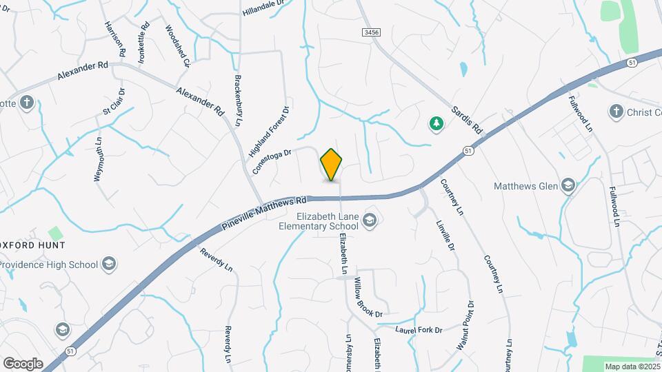 607 Conestoga Dr Map and Location Details