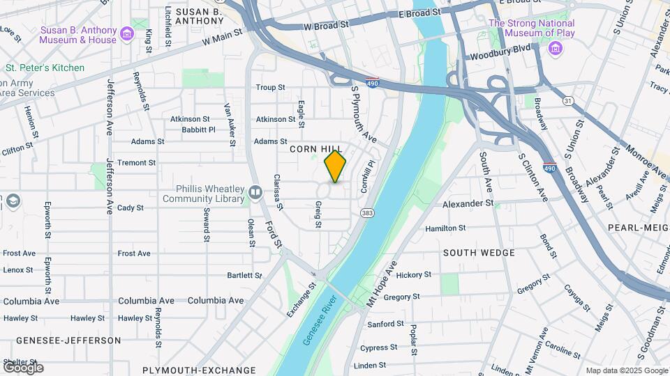 432 Frederick Douglass St, Unit North Apartment Map and Location Details
