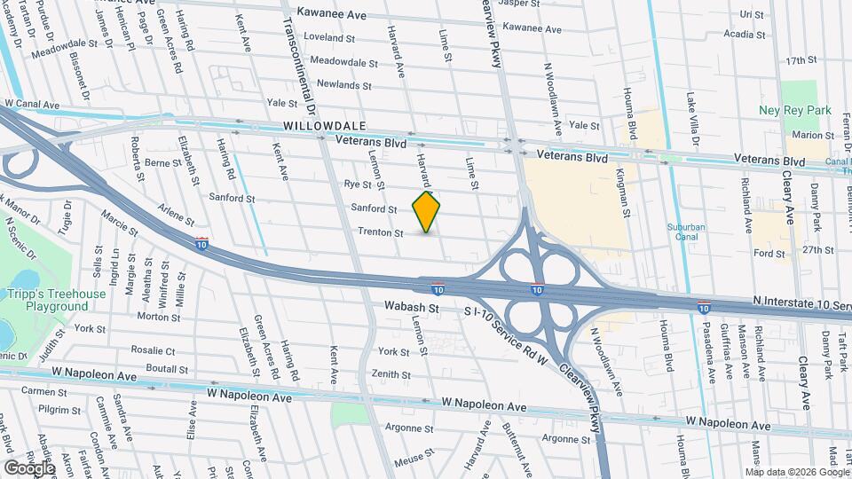 4812 Trenton St Map and Location Details