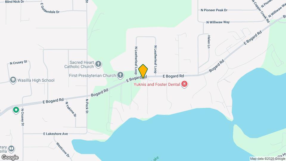 1502 E Bogard Rd Map and Location Details