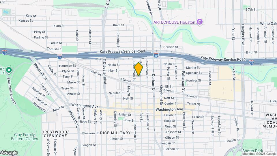 1513 Roy St Map and Location Details
