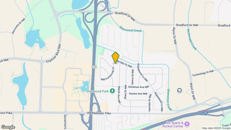 412 Forrest Park Ct NW Map and Location Details