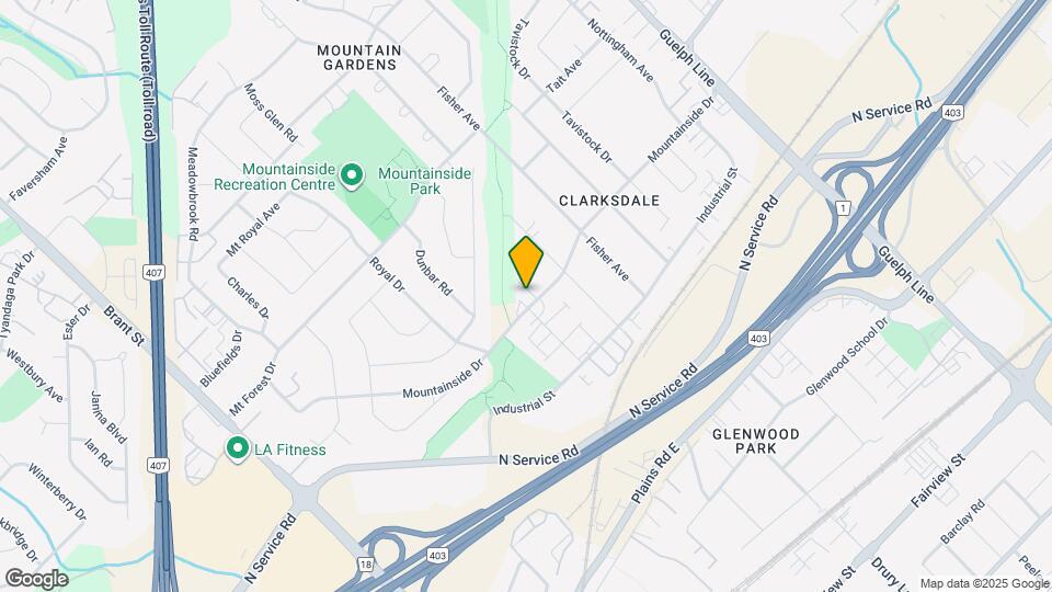 2251 Mountainside Dr Map and Location Details