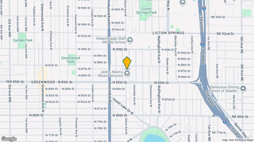 8545 Stone Ave N Map and Location Details