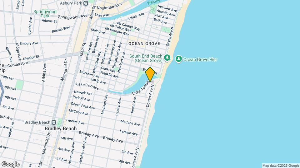 1217 Ocean Ave Map and Location Details