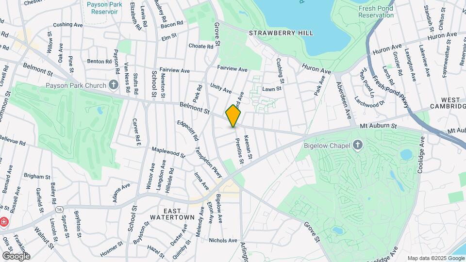 72 Prentiss St, Unit 1 Map and Location Details