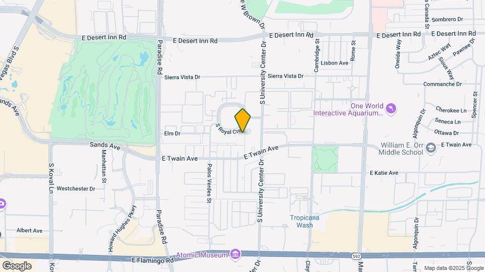625 S Royal Crest Cir Map and Location Details