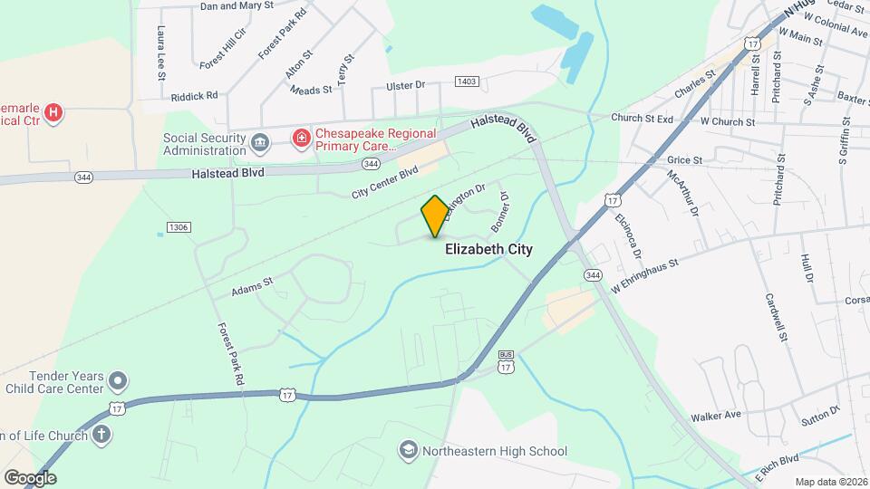 1801 Providence Rd Map and Location Details