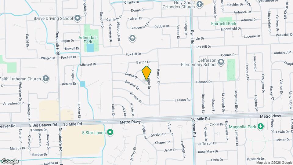 37515 Agar Dr Map and Location Details