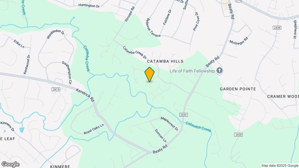 4056 Catawba Creek Dr Map and Location Details