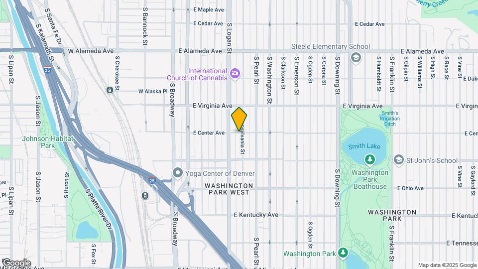 601 S Pennsylvania St-Unit -ID1026261P Map and Location Details