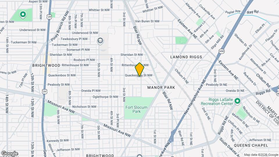 6018 2nd St NW Map and Location Details