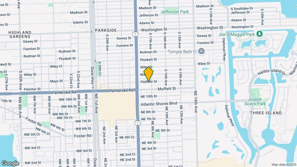 1712-1714 Fletcher St Mapa y Detalles de la Ubicación