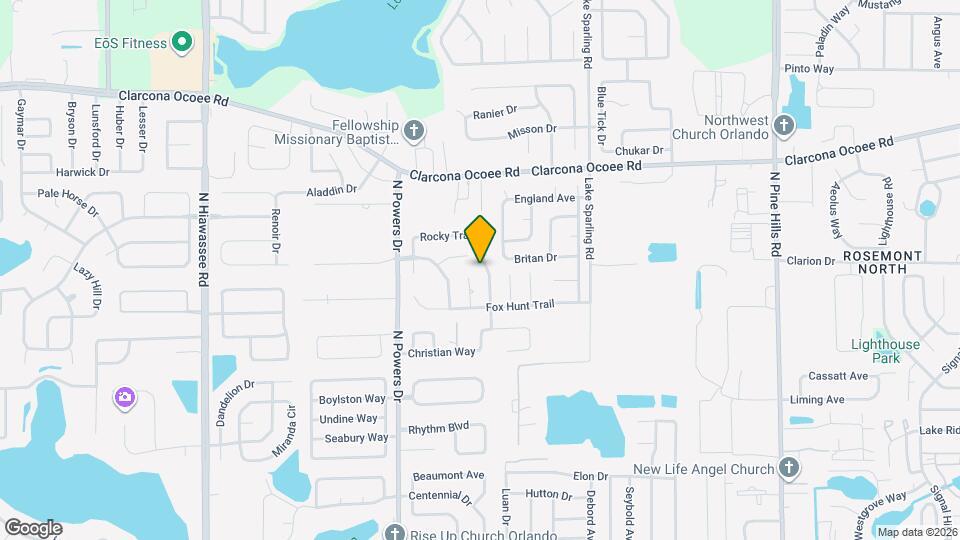 5404 Coyote Trail Map and Location Details