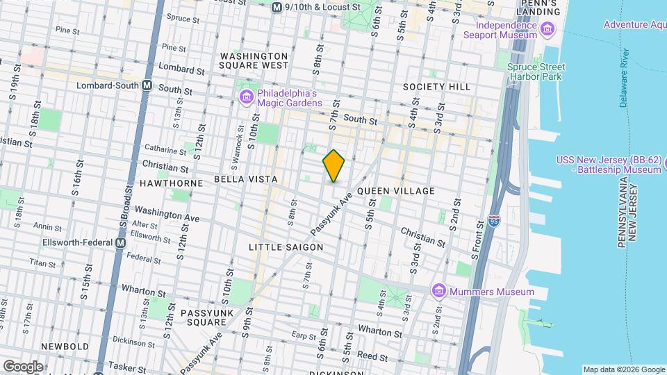 624 Catharine St Map and Location Details