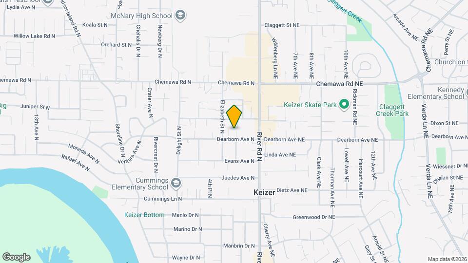 4845-4847 Elvira Pl N Map and Location Details