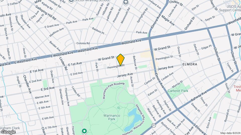 854 Pennington St, Unit 2L Map and Location Details