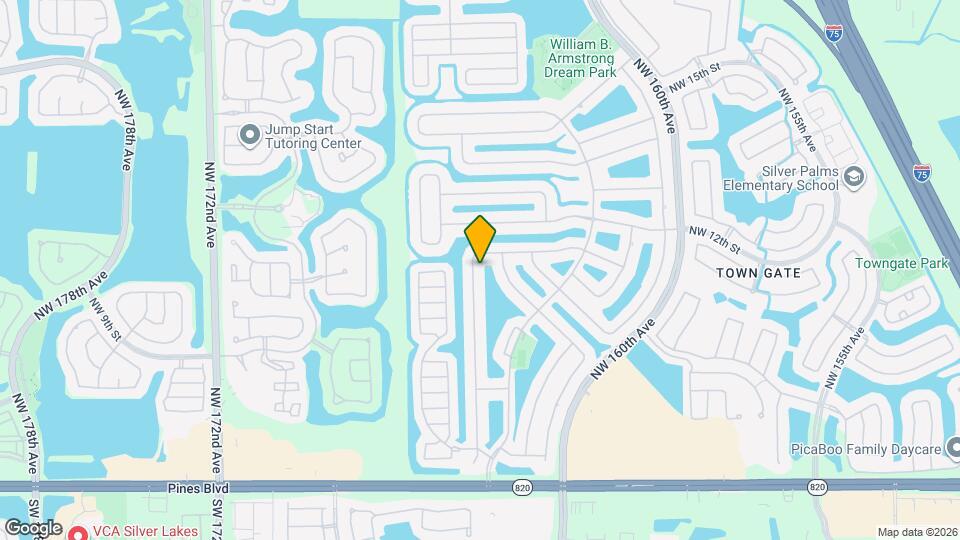 1035 NW 164th Ave Map and Location Details