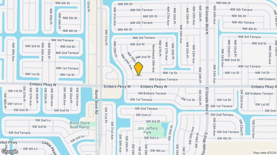 2835 NW Embers Terrace Map and Location Details