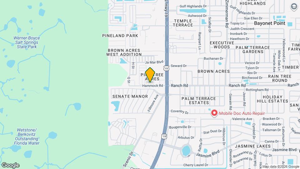 6819 Hammock Rd Map and Location Details