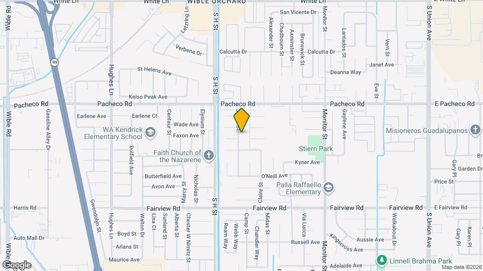 5120 Jonah St Map and Location Details