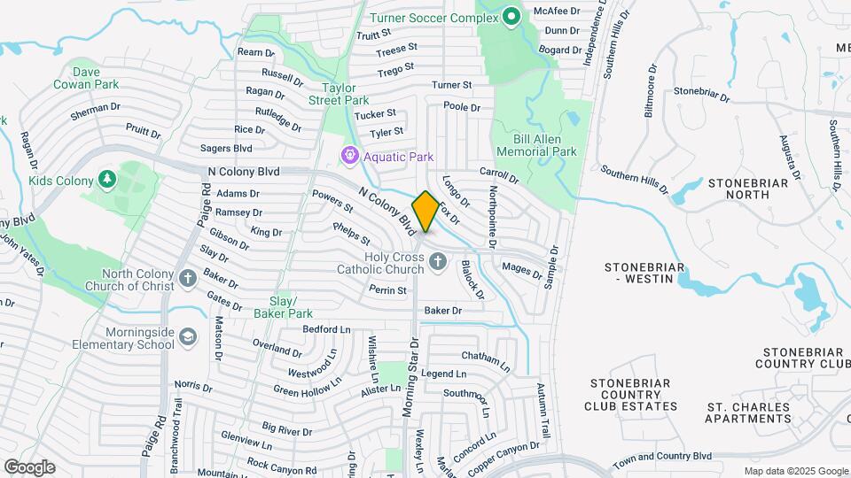 5700 N Colony Blvd Map and Location Details