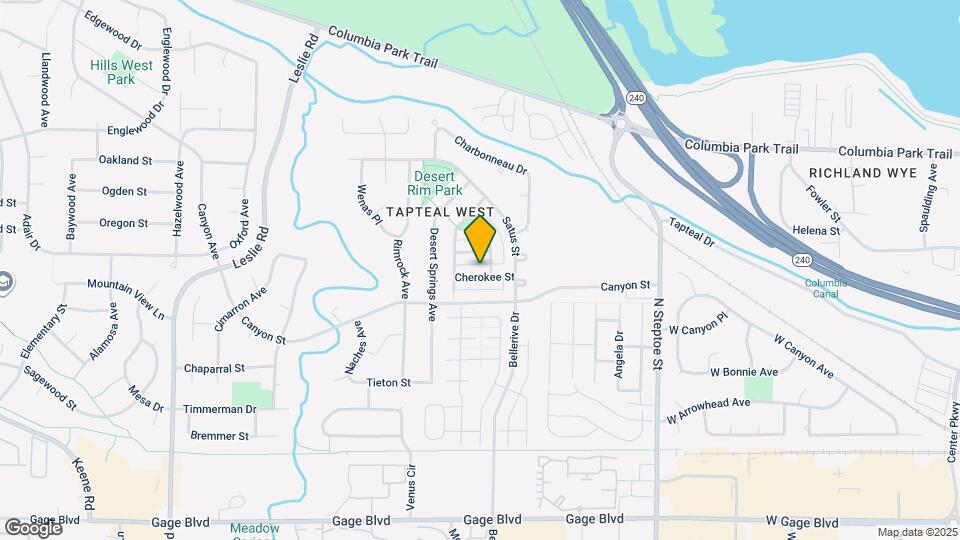 544 Cherokee St Map and Location Details