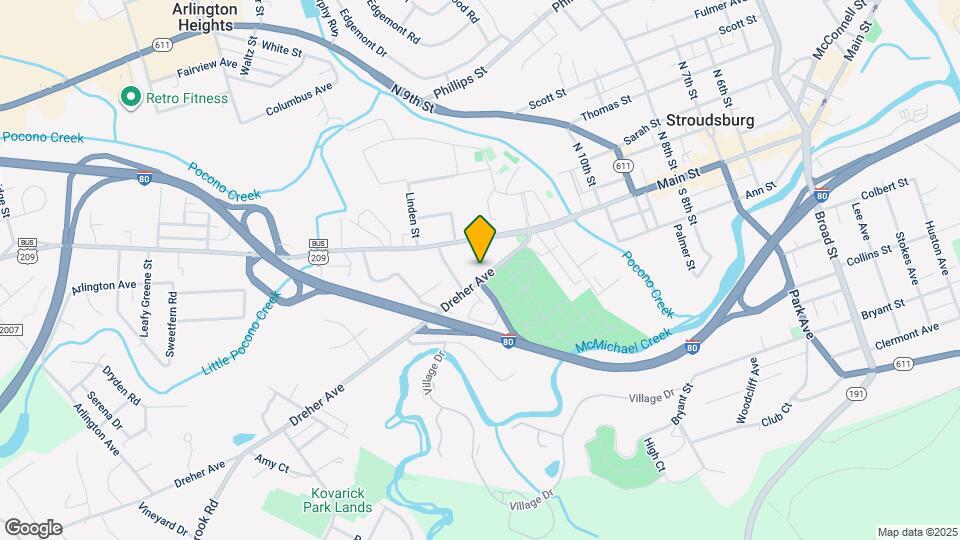 1090 Dreher Ave Map and Location Details