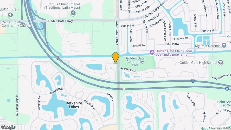 1526 Trafalgar Ln Map and Location Details