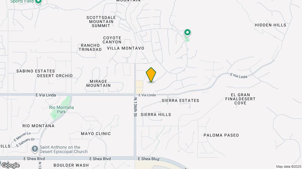 13607 E Geronimo Rd Map and Location Details