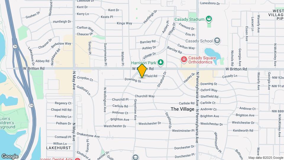 2017 Downing St Map and Location Details