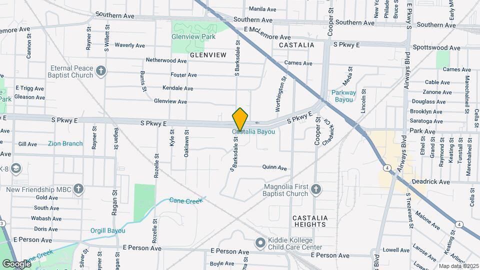 1907 S Pkwy E Map and Location Details