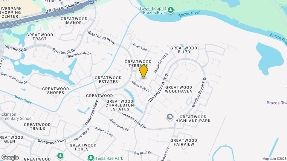 1706 Garden Home Dr Map and Location Details