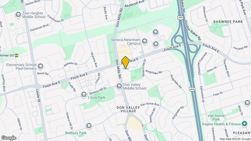 3303 Don Mills Rd. Map and Location Details