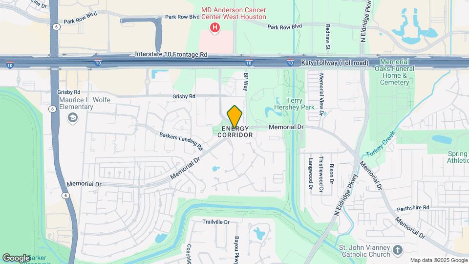 15500 Memorial Dr Map and Location Details