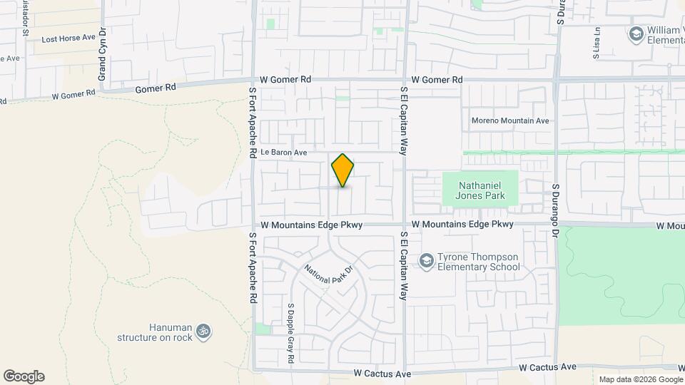 10020 S Natchez Trace St Map and Location Details