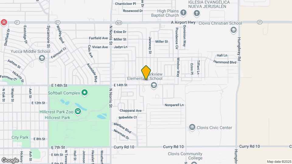 2412 E 14th St Map and Location Details