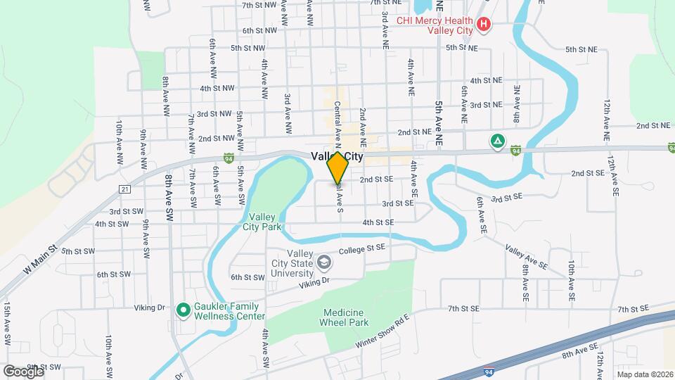 230 Central Ave S Valley City ND Apartments and Nearby Valley City