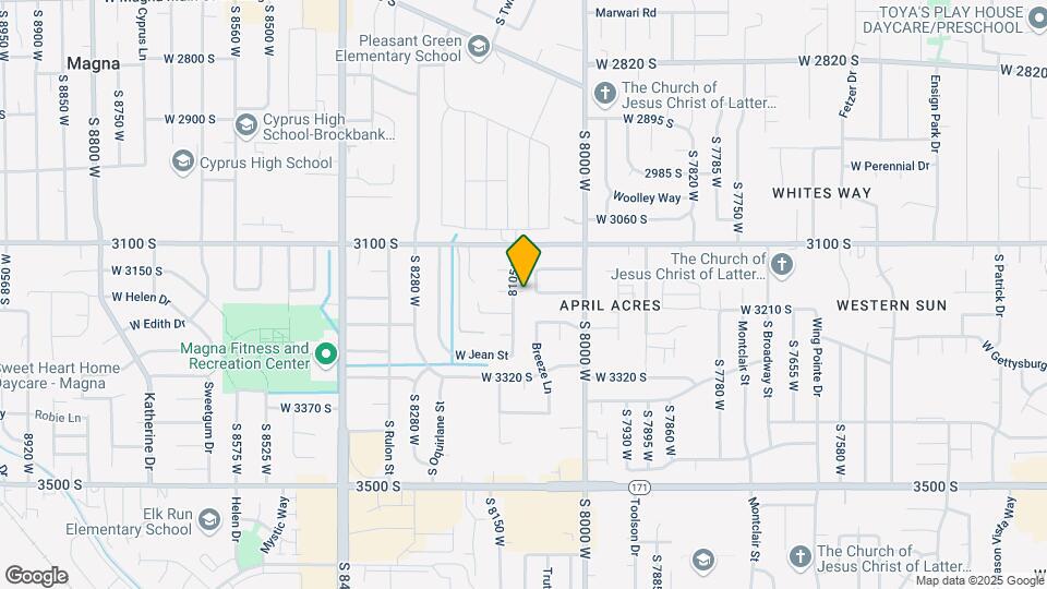 8103 Old Pond Ln Map and Location Details