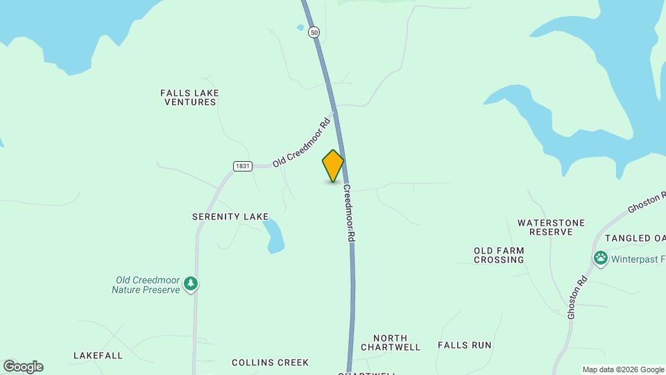 13009 Creedmoor Rd Map and Location Details