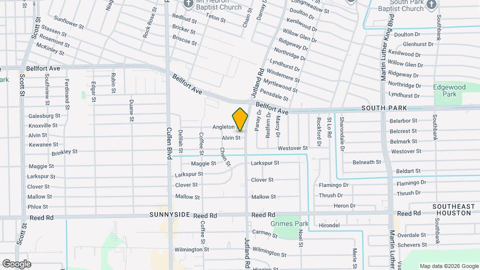 4933 Alvin St Map and Location Details