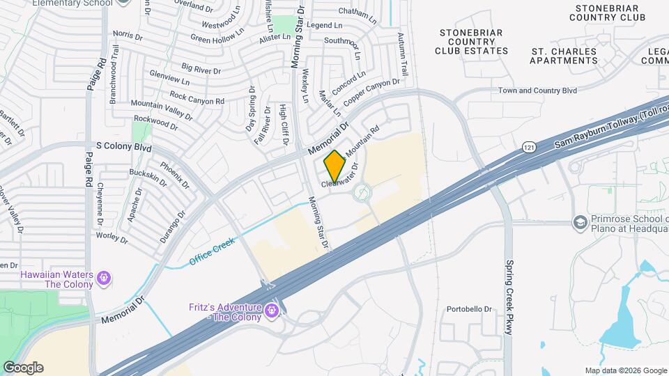 5828 Clearwater Dr Map and Location Details