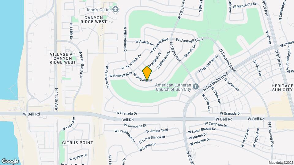10901 W Sequoia Dr Map and Location Details