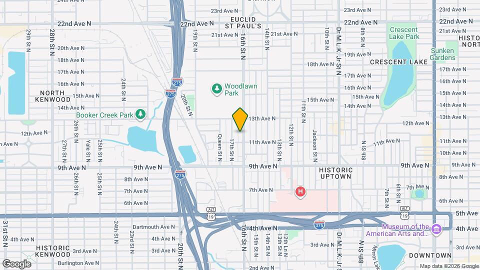 1126 16th St N Map and Location Details