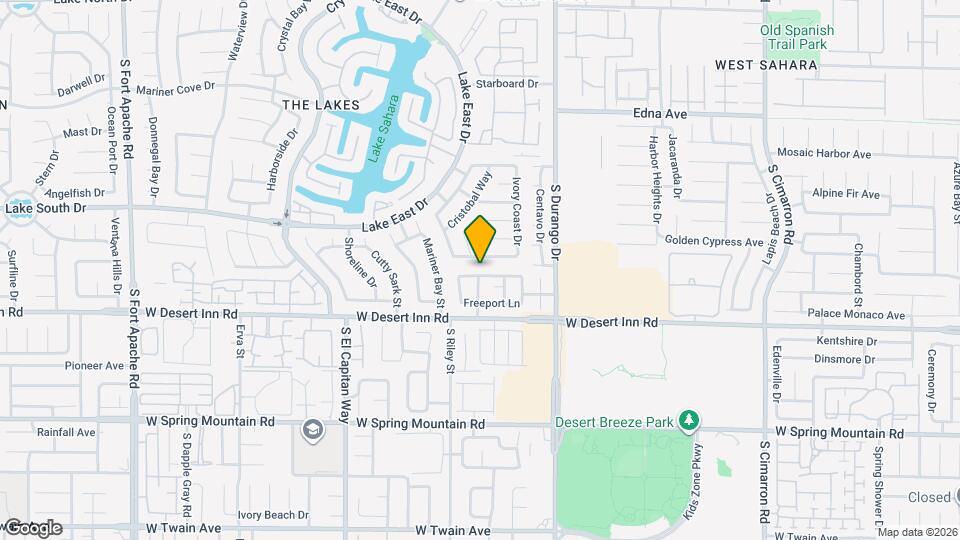 8664 Buttercreek Way Map and Location Details