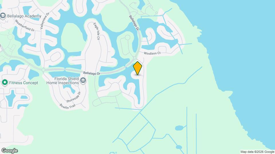 1408 Lanier Point Pl Map and Location Details