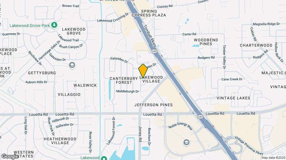 15530 Lago Villa Dr Map and Location Details
