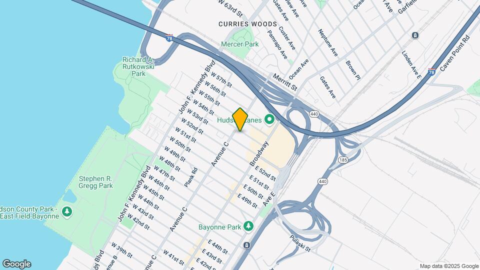 48 W 54th St Mapa y Detalles de la Ubicación