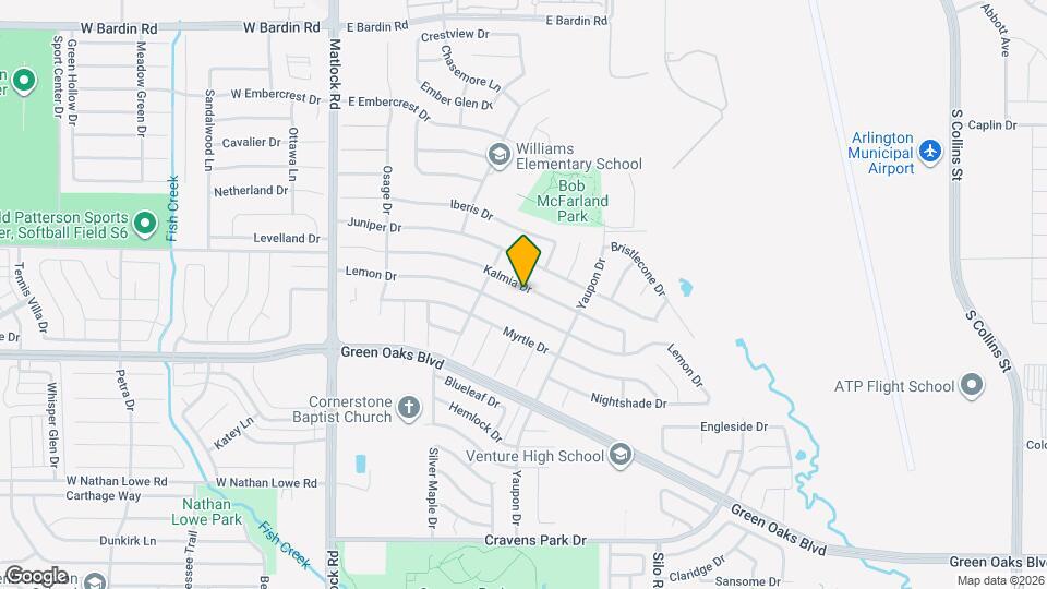 316 Kalmia Dr Map and Location Details