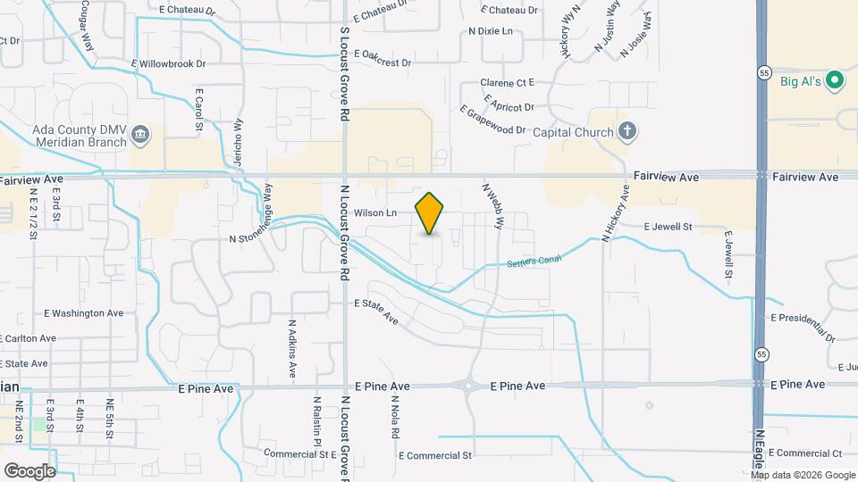 1927 E Wilson Ln Map and Location Details